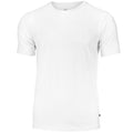 White - Front - Nimbus Mens Montauk Essential Short Sleeve T-Shirt