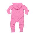 Bubblegum Pink - Back - Babybugz Baby-Babies All-In-One