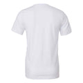 White - Back - Bella + Canvas Unisex Jersey Crew Neck T-Shirt