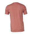 Mauve - Back - Bella + Canvas Unisex Jersey Crew Neck T-Shirt