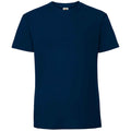 Mountain Blue - Front - Fruit Of The Loom Mens Iconic 195 Ringspun Premium Tshirt