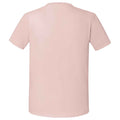 Powder Rose - Back - Fruit Of The Loom Mens Iconic 195 Ringspun Premium Tshirt