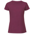 Navy - Side - Fruit Of The Loom Womens-Ladies Fit Ringspun Premium Tshirt