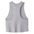 Athletic Heather - Back - Bella + Canvas Womens-Ladies Racerback Cropped Sleeveless Tank Top