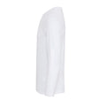 White - Side - Premier Womens-Ladies Long John Roll Sleeve Tee