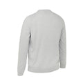 Pearl Blue - Back - Callaway Mens Ribbed V Neck Merino Sweater