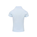 Light Blue - Back - Premier Womens-Ladies Coolchecker Plus Piqu Polo With CoolPlus