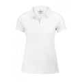 White - Front - Nimbus Womens-Ladies Clearwater Polo Shirt