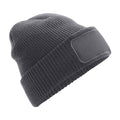 Graphite Grey - Front - Beechfield Mens Thinsulate Printers Beanie