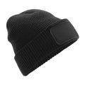 Black - Front - Beechfield Mens Thinsulate Printers Beanie