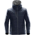 Navy-Charcoal - Front - Stormtech Mens Gravity Thermal Shell