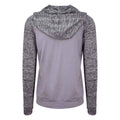 Grey-Grey Melange - Back - AWDis Just Cool Mens Contrast Zoodie