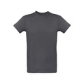 Dark Grey - Front - B&C Mens Inspire Plus Tee