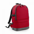 Classic Red - Front - BagBase Backpack - Rucksack Bag (18 Litres Laptop Up To 15.6 Inch) (Pack of 2)