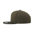 Olive Camo - Side - Flexfit Camo Visor Snapback Cap (Pack of 2)