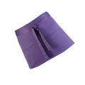 Purple - Back - Premier Ladies-Womens Colours 3 Pocket Apron - Workwear (Pack of 2)