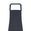 Navy - Back - Premier Ladies-Womens Slim Apron (no Pocket) - Workwear (Pack of 2)