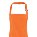 Orange - Back - Premier Colours 2-in-1 Apron - Workwear (Pack of 2)