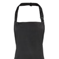 Black - Back - Premier Colours 2-in-1 Apron - Workwear (Pack of 2)