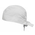 White - Back - Premier Chefs Zandana - Hat - Chefwear (Pack of 2)