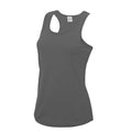 Charcoal - Lifestyle - AWDis Just Cool Girlie Fit Sports Ladies Vest - Tank Top