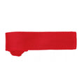 Red - Back - Premier Mens Slim Textured Knit Effect Tie (Pack of 2)