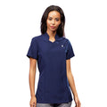 Navy - Lifestyle - Premier Ladies-Womens *Blossom* Tunic - Health Beauty & Spa - Workwear (Pack of 2)