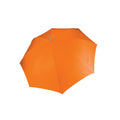 Orange - Front - Kimood Unisex Auto Opening Golf Umbrella (Pack Of 2)