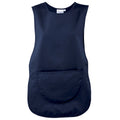 Navy - Front - Premier Ladies-Womens Pocket Tabard - Workwear (Pack of 2)