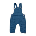 Denim - Front - Babybugz Baby Rocks Denim Dungarees