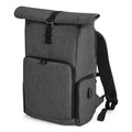 Granite Marl - Front - Quadra Q-tech Charge Roll-top Backpack