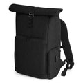 Black - Front - Quadra Q-tech Charge Roll-top Backpack