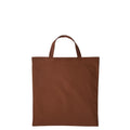 Fire Red - Front - Nutshell Cotton Short Handle Shopper