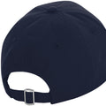 White-French Navy - Back - Beechfield Authentic 5-Panel Cap