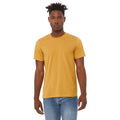 Heather Mustard - Back - Bella + Canvas Adults Unisex Heather Cvc Short Sleeve T-Shirt