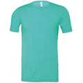 Heather Sea Green - Front - Bella + Canvas Adults Unisex Heather Cvc Short Sleeve T-Shirt