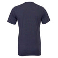 Heather Midnight Navy - Back - Bella + Canvas Adults Unisex Heather Cvc Short Sleeve T-Shirt