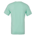 Heather Mint - Back - Bella + Canvas Adults Unisex Heather Cvc Short Sleeve T-Shirt