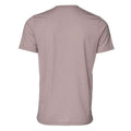 Heather Pink Gravel - Back - Bella + Canvas Adults Unisex Heather Cvc Short Sleeve T-Shirt