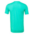 Heather Sea Green - Back - Bella + Canvas Adults Unisex Heather Cvc Short Sleeve T-Shirt