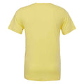 Heather Yellow Gold - Back - Bella + Canvas Adults Unisex Heather Cvc Short Sleeve T-Shirt