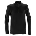 Black-Carbon - Front - Stormtech Mens Pulse Fleece Pullover