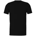 Black Heather - Front - Bella + Canvas Unisex Sueded Tee