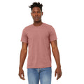 Heather Mauve - Back - Bella + Canvas Unisex Sueded Tee