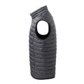 Charcoal Melange - Side - 2786 Mens Melange Padded Gilet