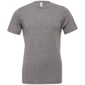 Grey - Front - Bella Canvas Unisex Adults Triblend Crew Neck T Shirt