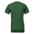 Grass Green - Back - Bella Canvas Unisex Adults Triblend Crew Neck T Shirt