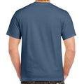 Indigo Blue - Back - Gildan Adults Unisex Heavy Cotton T Shirt