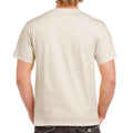 Natural - Back - Gildan Adults Unisex Heavy Cotton T Shirt