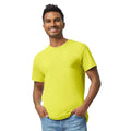 Safety Green - Front - Gildan Adults Unisex Heavy Cotton T Shirt